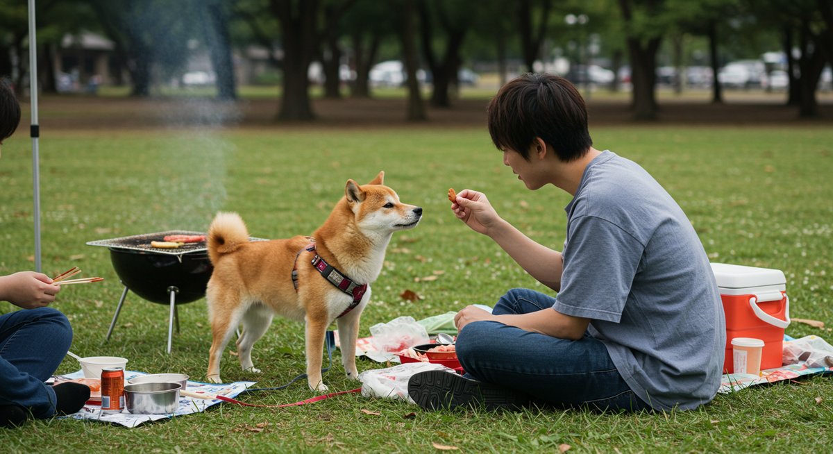 バーベキュー ペット 可