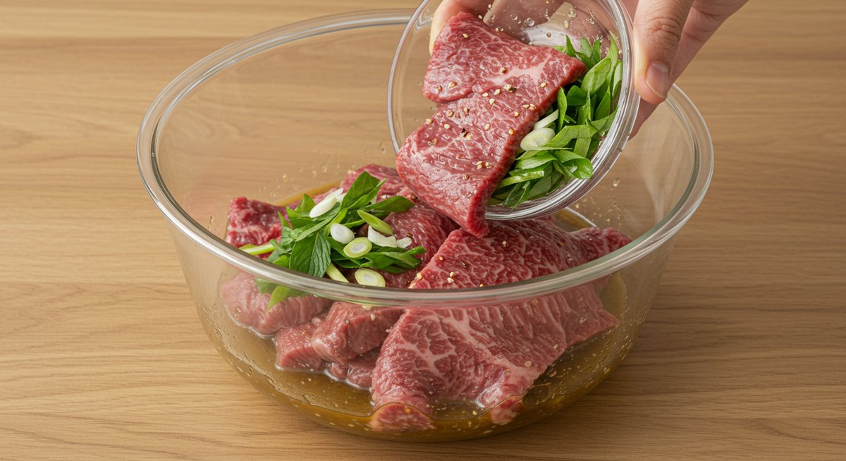 臭い 牛肉