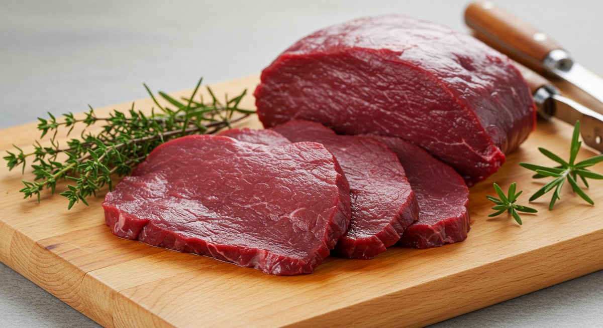 鹿肉 レア