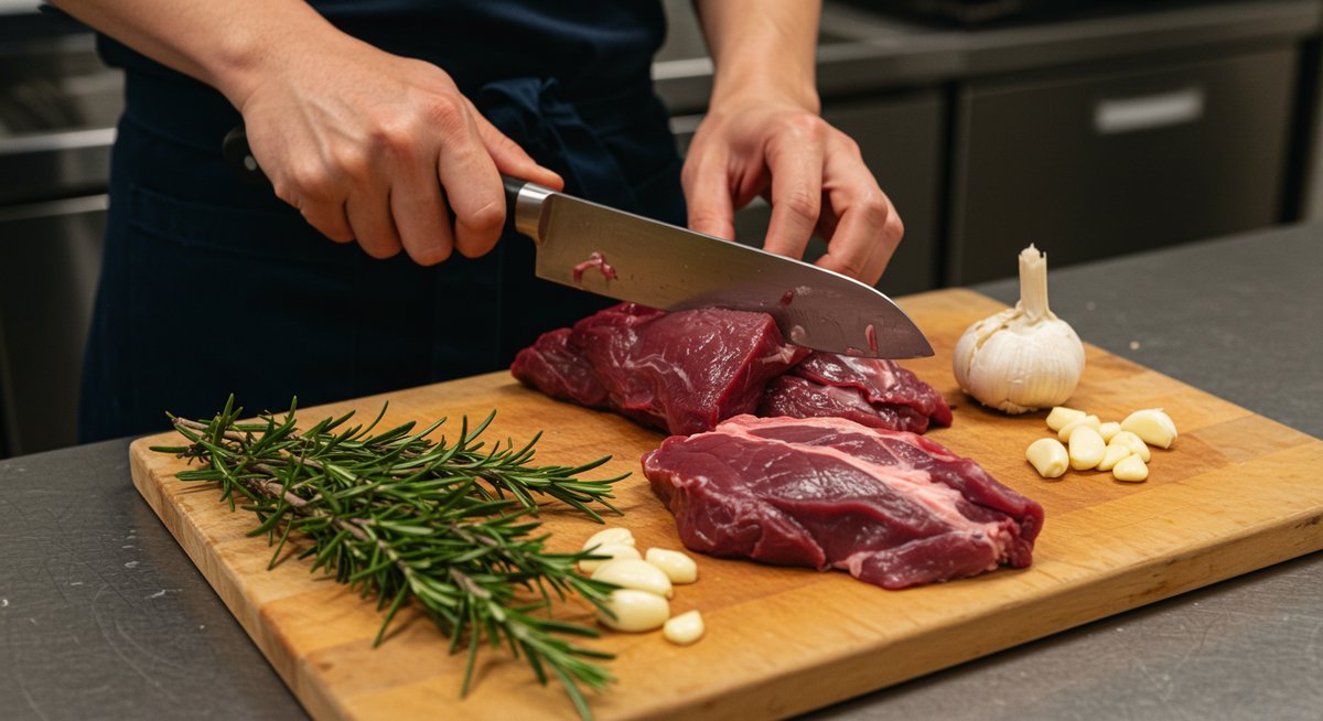 鹿肉 味