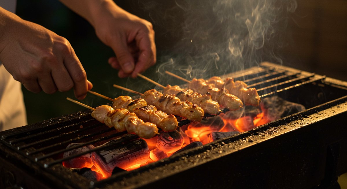 焼き鳥 バーベキュー