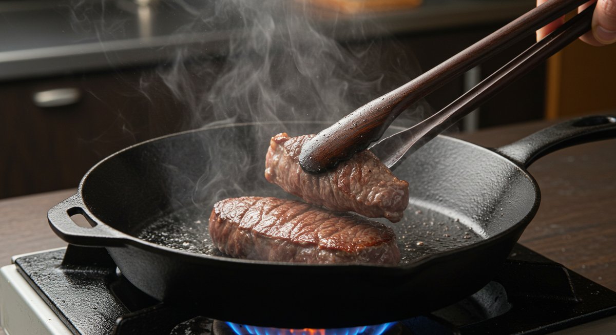 馬肉のステーキ