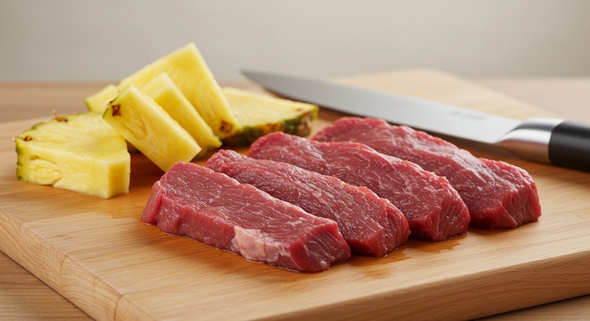パイナップル 肉